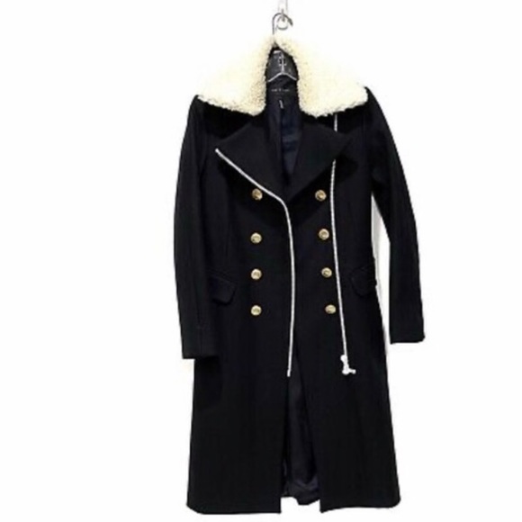 Rag & Bone Sullivan Navy coat - Picture 5 of 15